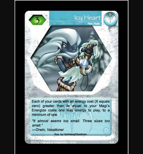 Icy Heart - Foil